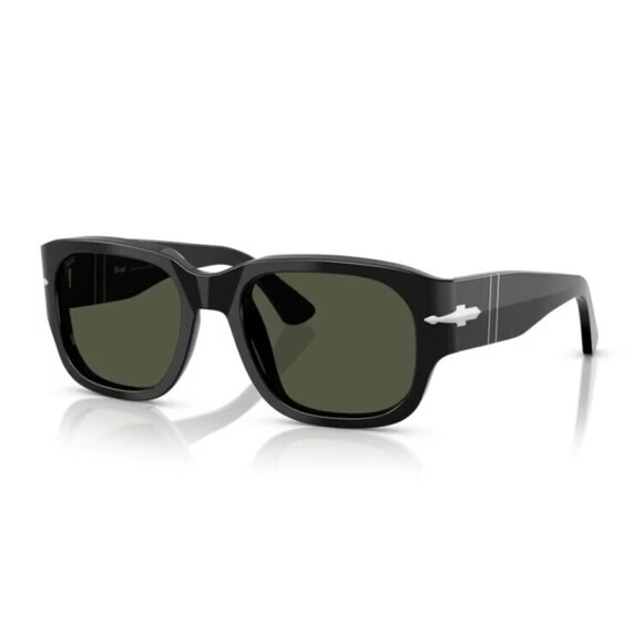 Persol Po3380s Square Black Acetate Sunglasses - NWT